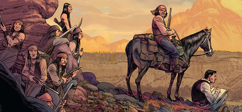 Remington 1885, la más reciente novela gráfica de Polls y Sagar. Cuando el western cabalga entre la realidad y la ficción.