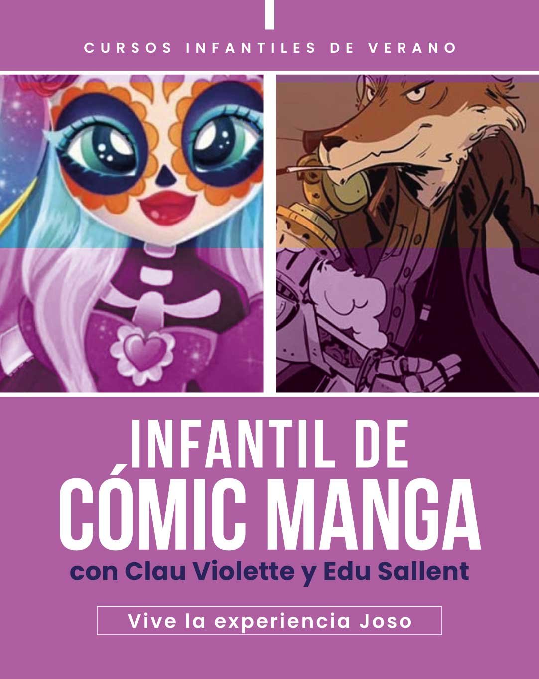cursos-de-verano-infantil-de-comic-manga-escola-joso-centro-de-comic-y-artes-visuales